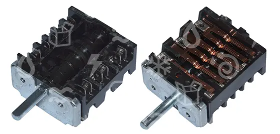přepínač plotnový univerzální, 7 poloh (6+0), E.G.O. 46.27266.500, (8034536)